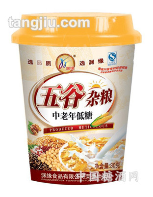 渊缘杯装中老年低糖五谷杂粮30g