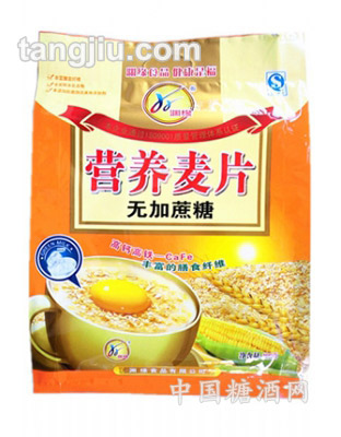渊缘无加蔗糖营养麦片800g