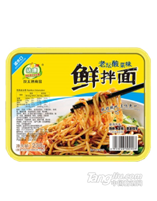 老坛酸菜味鲜拌面