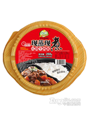 红烧牛肉饭