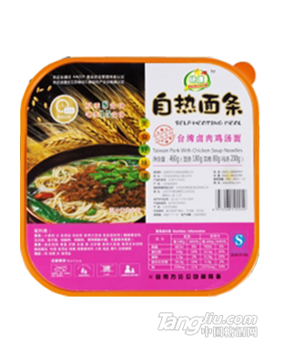 台湾卤肉鸡汤面