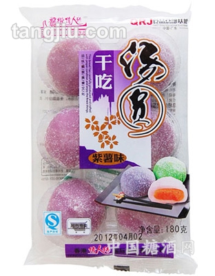 紫薯味干吃汤圆180克