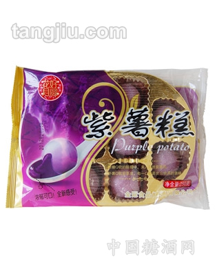 酒席糕点紫薯糕250克