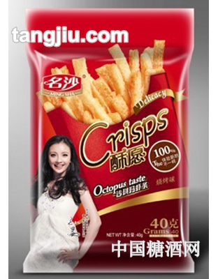 酥愿烧烤味沙琪玛虾条40g