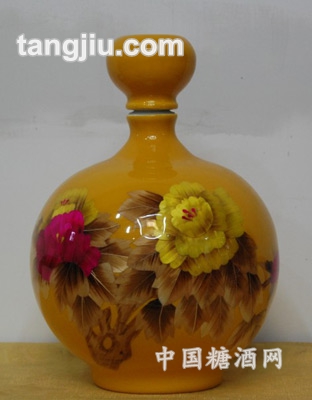 百庆酒神十斤青花瓶坛