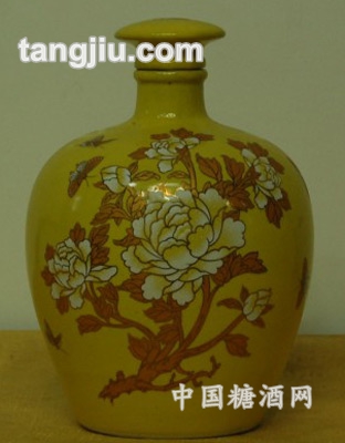 百庆酒神三斤黄梅瓶