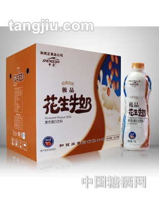 申泉花生牛奶1.5L