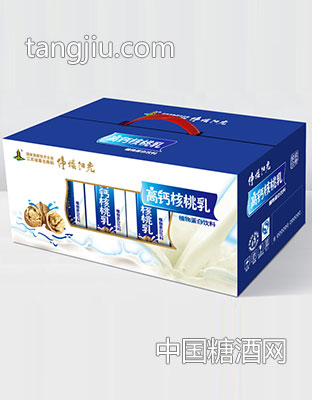 新品高钙核桃乳开窗礼盒
