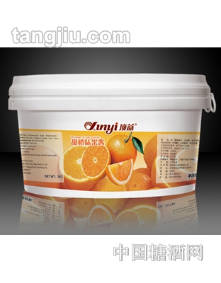 顶益甜橙味果膏3000g