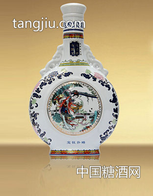 宝钗扑蝶