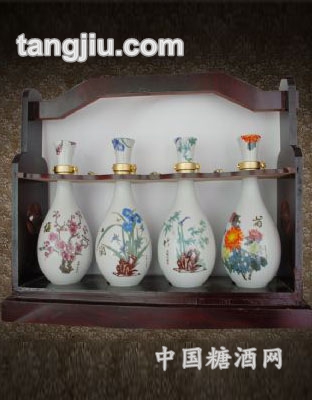 剑特酒梅兰竹菊