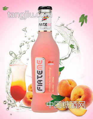 妃特美蜜桃味白兰地鸡尾酒