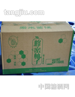君来菌往蜂蜜柚子水果饮品