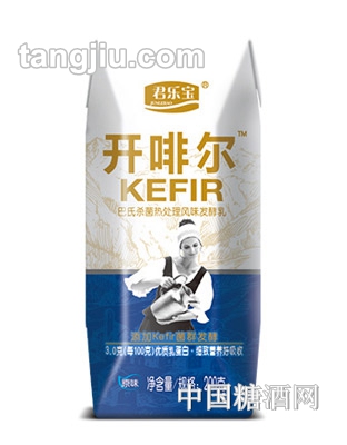 君乐宝开啡尔原味开啡尔发酵乳200g
