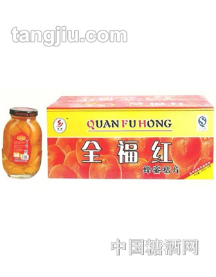 军顺全福红蜂蜜桔片精品248g