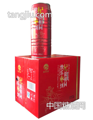 快乐枣到杞能相同无蔗糖植物饮料箱装（960ml 6罐）