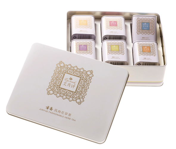 君岳、艾芮诗花草茶礼盒