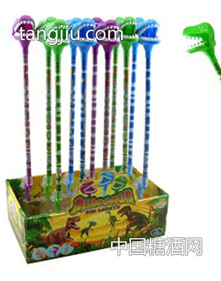 大嘴恐龙玩具糖