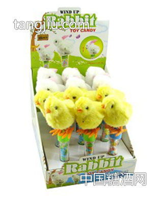 蹦跳动物玩具糖