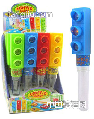 交通灯玩具糖-含电