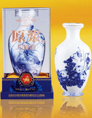 青花釉中彩-汾酒&#183;原浆&#183;一坛香清香型