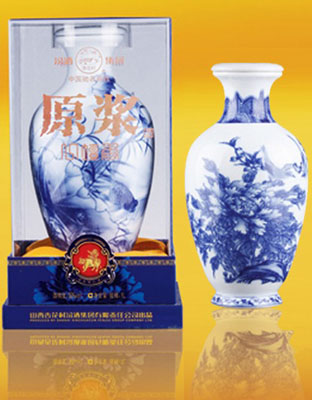 青花釉中彩-汾酒&#183;原浆&#183;一坛香50度