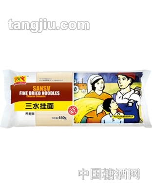京味福三水荞麦面450g