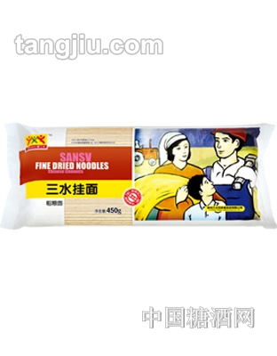 京味福三水粗粮面450g