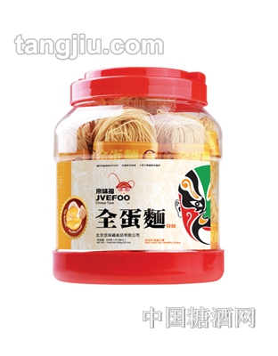 京味福桶装全蛋面828g
