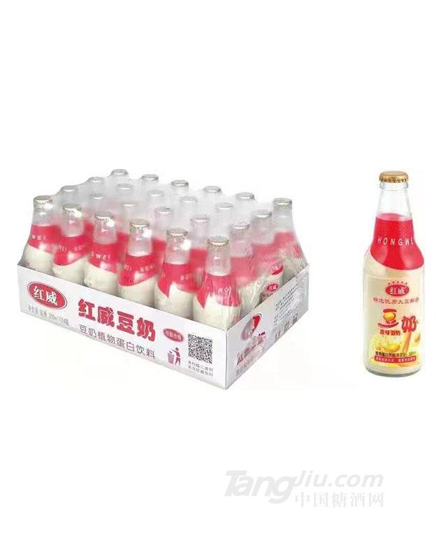 红威豆奶300ml