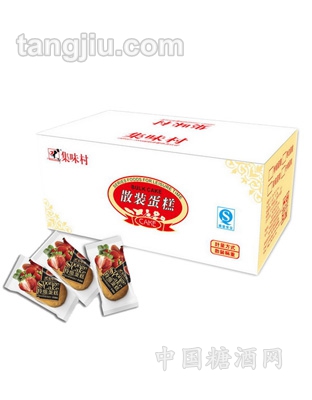 草莓散装特绵蛋糕