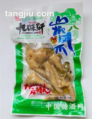 山椒凤爪70克