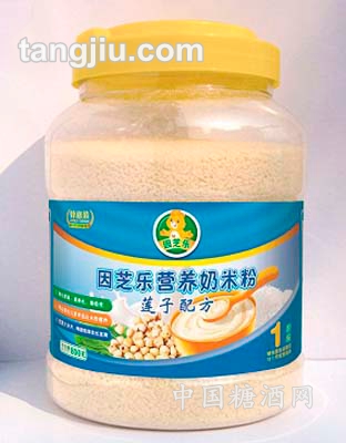 因芝乐营养奶米粉莲子配方