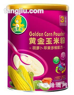 黄金玉米粉胡萝卜苹果多维配方