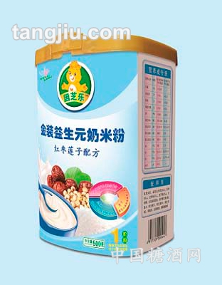 金装益生元奶米粉红枣莲子配方