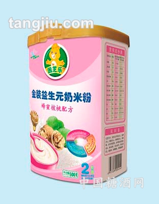 金装益生元奶米粉红色装