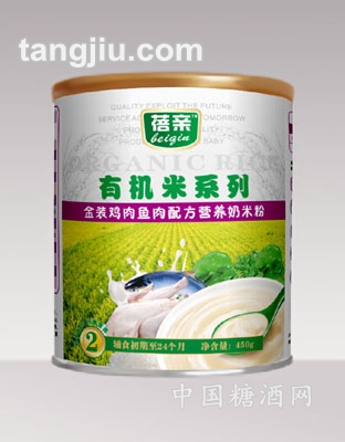 金装鸡肉鱼肉配方营养奶米粉