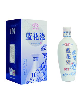 蓝花瓶10原浆-白酒-亳州风百合酒业