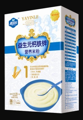 益生元钙铁锌有机米粉