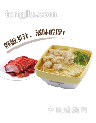 叉烧云吞面