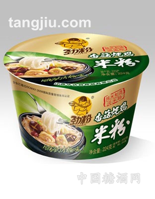 香菇炖鸡米粉