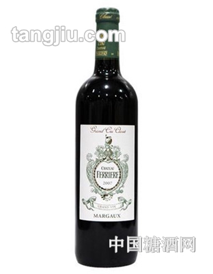快利酒庄红葡萄酒2007