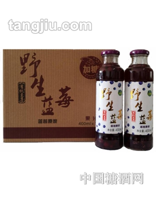 蓝灵圣果蓝莓果汁有机400ml