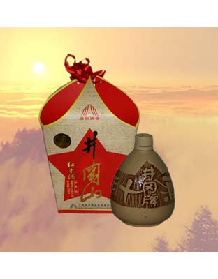 14.5度井冈山十年陈红米酒