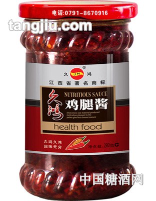 久鸿鸡腿酱280g