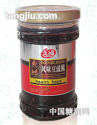 久鸿风味豆鼓酱200g