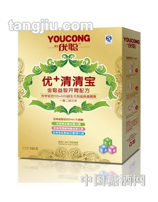 优聪优+清清宝金聪开胃配方160g