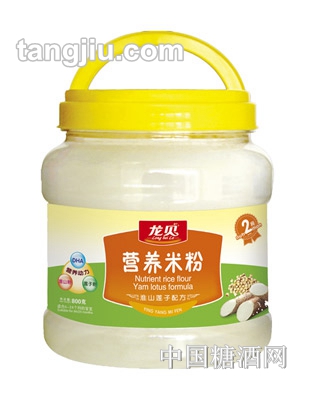 龙贝营养米粉淮山莲子配方800g