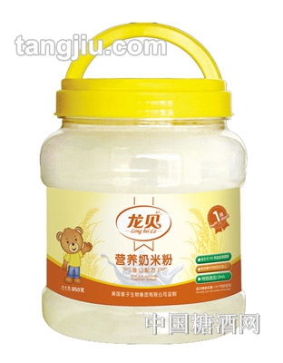 龙贝营养奶米粉淮山配方850g