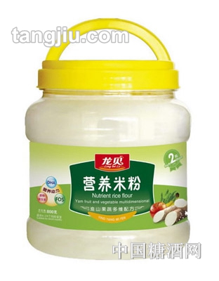 龙贝营养米粉淮山果蔬多维配方800g